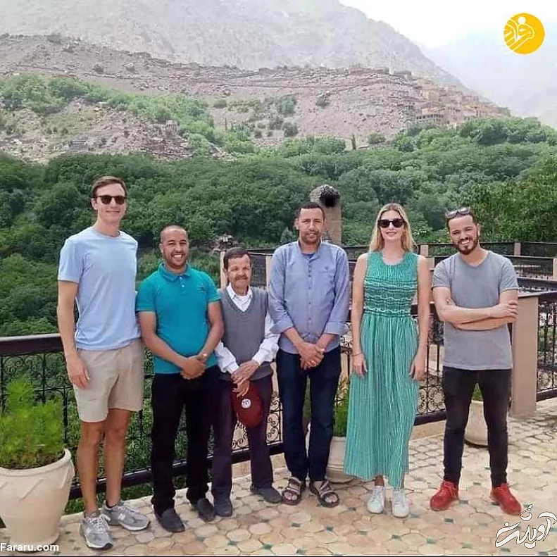 (عکس) ایوانکا ترامپ در مراکش؛ از ساحل دریا تا مسجد کازابلانکا